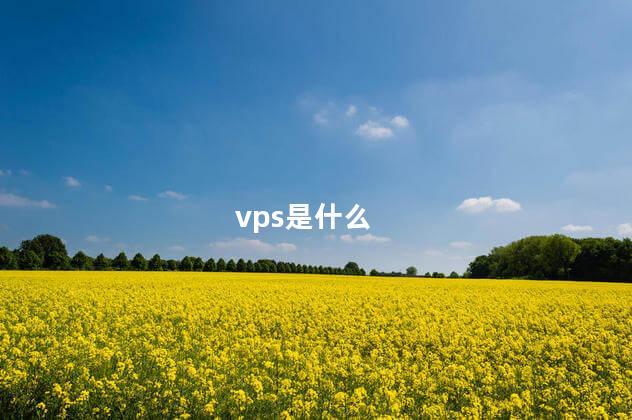 vps是什么