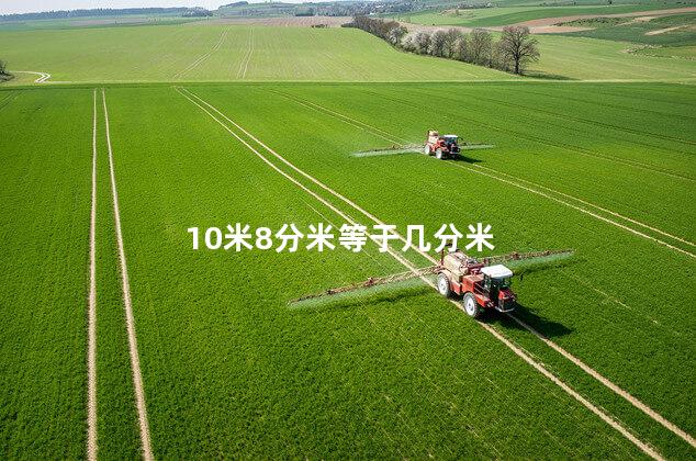10米8分米等于几分米