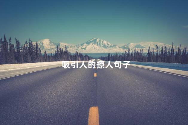 吸引人的撩人句子