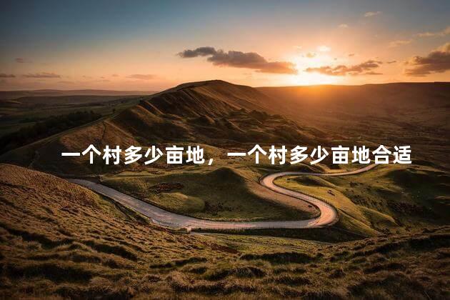 一个村多少亩地，一个村多少亩地合适