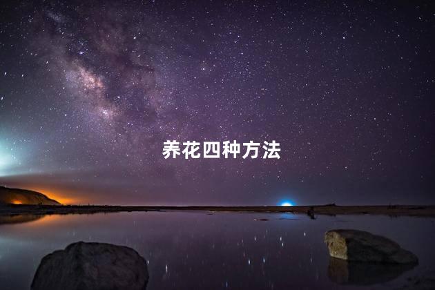 养花四种方法