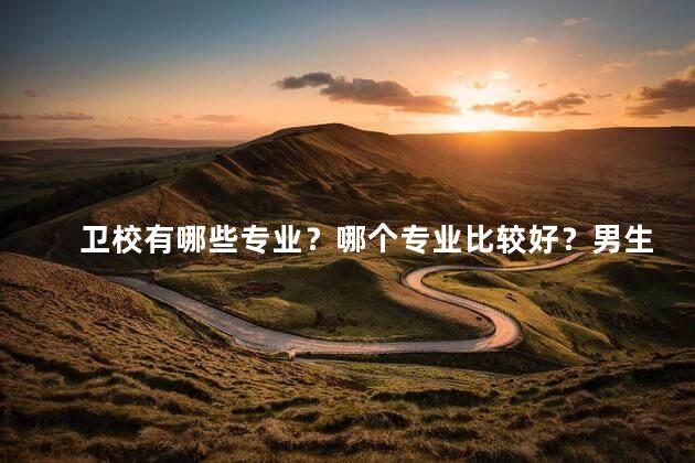 卫校有哪些专业？哪个专业比较好？男生，卫校有哪些专业？哪个专业比较好？男生女生