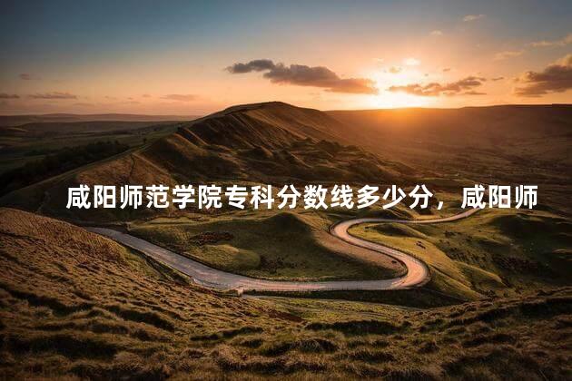 咸阳师范学院专科分数线多少分，咸阳师范学院专科分数线多少能上
