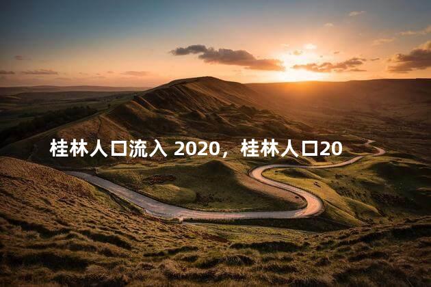 桂林人口流入 2020，桂林人口2021总人数口是多少