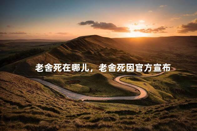 老舍死在哪儿，老舍死因官方宣布