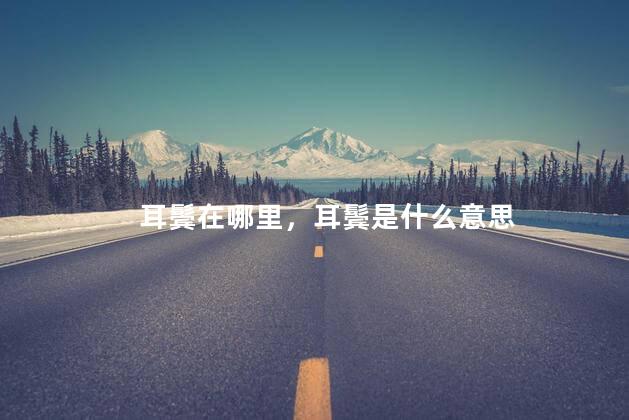 耳鬓在哪里，耳鬓是什么意思